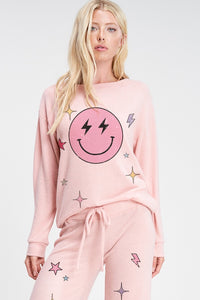 Pijama Rosada Smiley