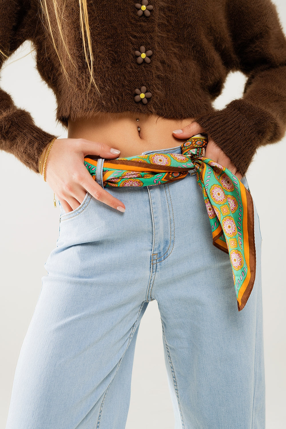 Pantalones Denim Wide Leg Penny