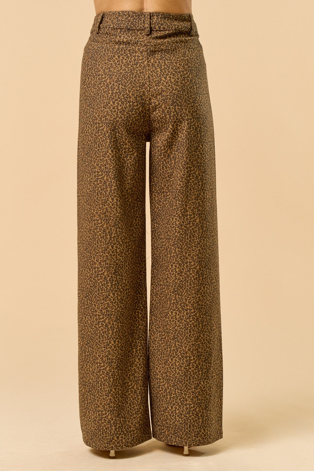 Pantalón Denim Leopard Straight Lydia