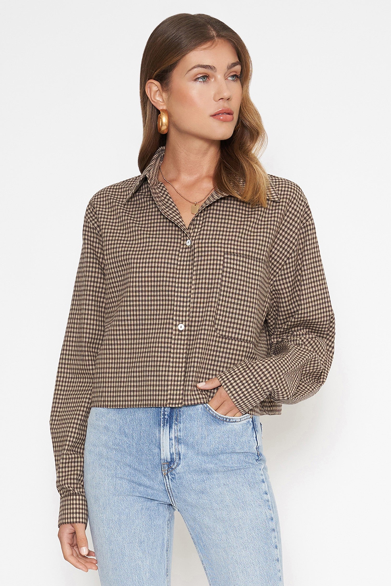 Camisa Cuadros Rose