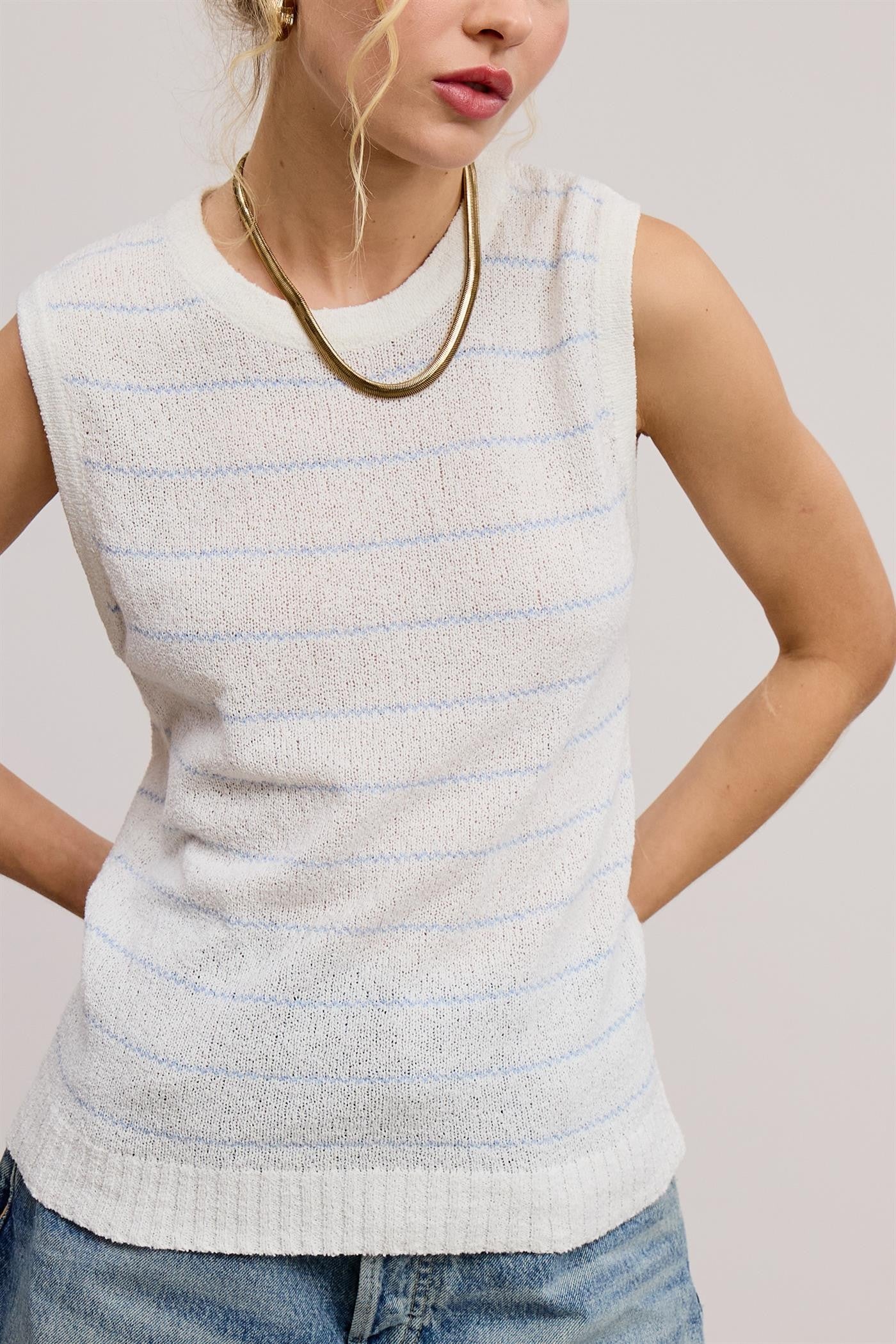 melt the lady logo gradation camisole トップス