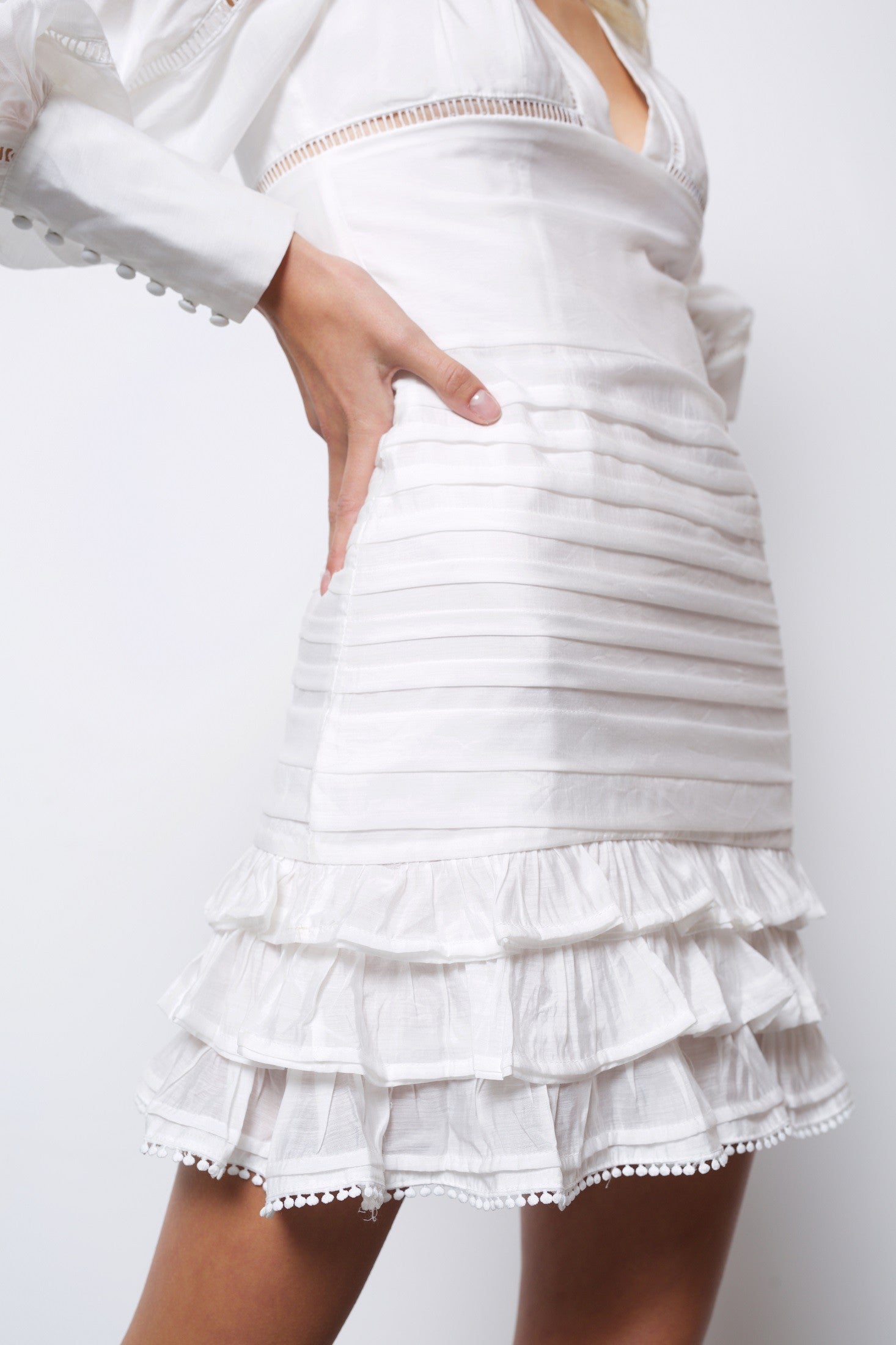 Vestido blanco Skye