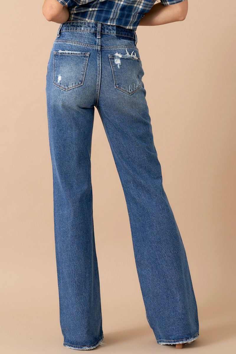 Pantalón Denim Boot Cut Alana