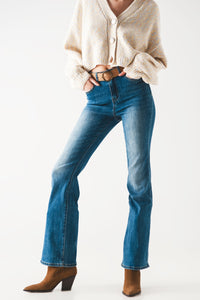 Pantalón Denim Straight Bootcut Eli