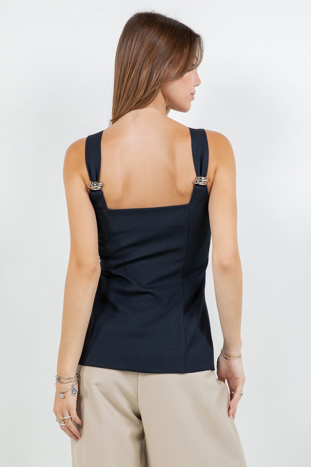 Chaleco Navy Trim Natasha