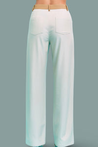 Pantalón Trouser Beige Contrast Lynn