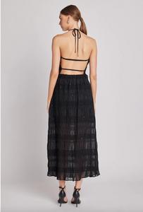 Set Top/Falda Chiffon Sequins Renata