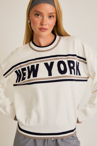 Suéter Crewneck New York