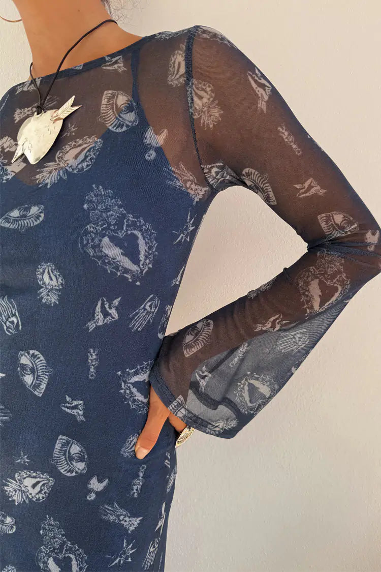 Vestido Mesh Deloris Neverfully