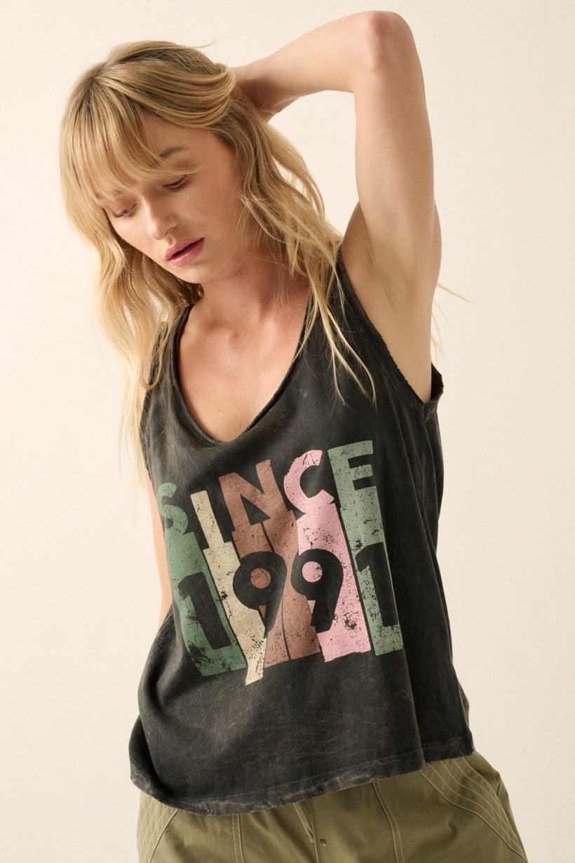 Franela Sleeveless Since 1991 FINAL SALE