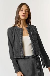 Chaqueta Denim Braided Cameron