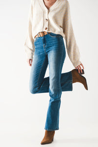 Pantalón Denim Straight Bootcut Eli