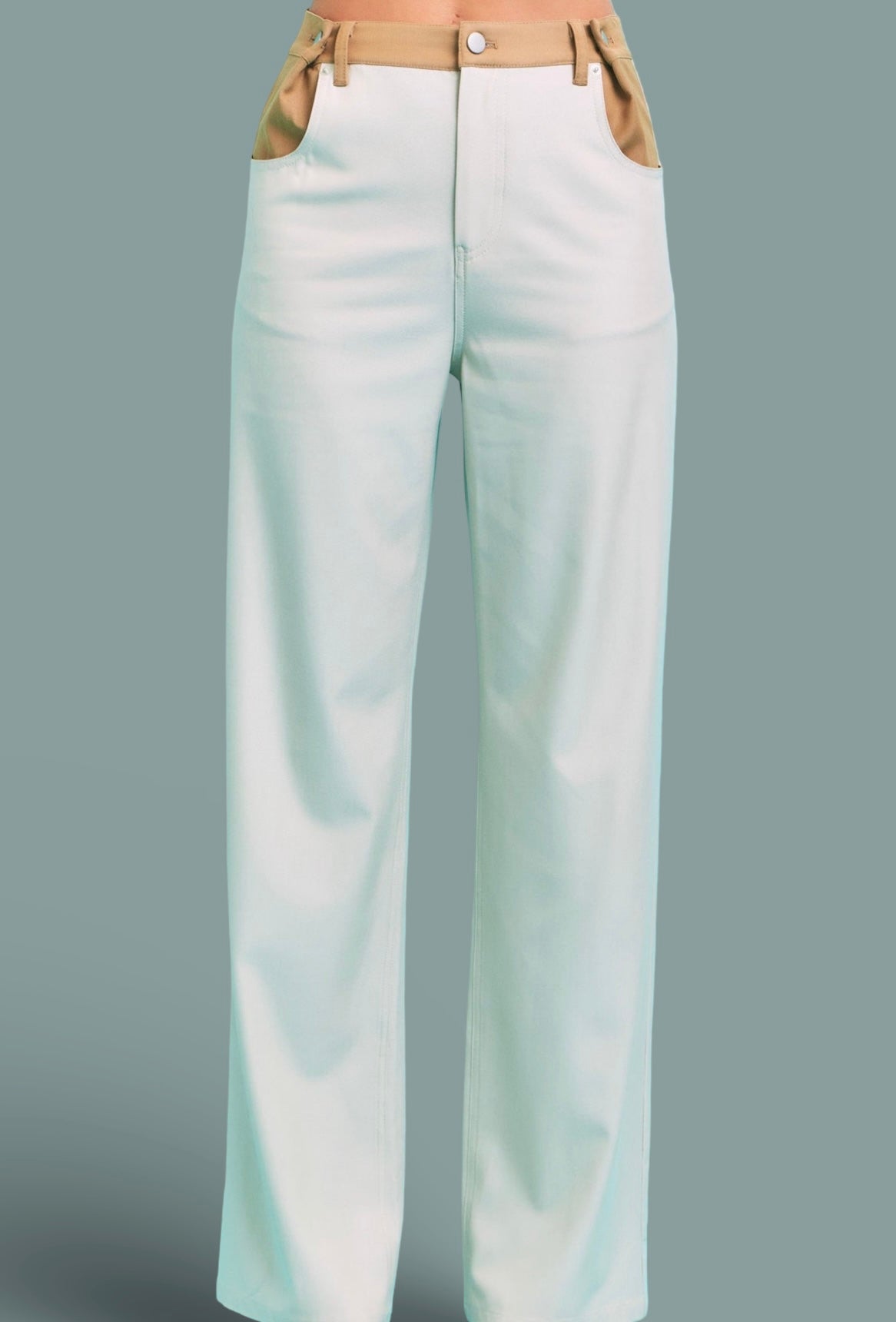 Pantalón Trouser Beige Contrast Lynn