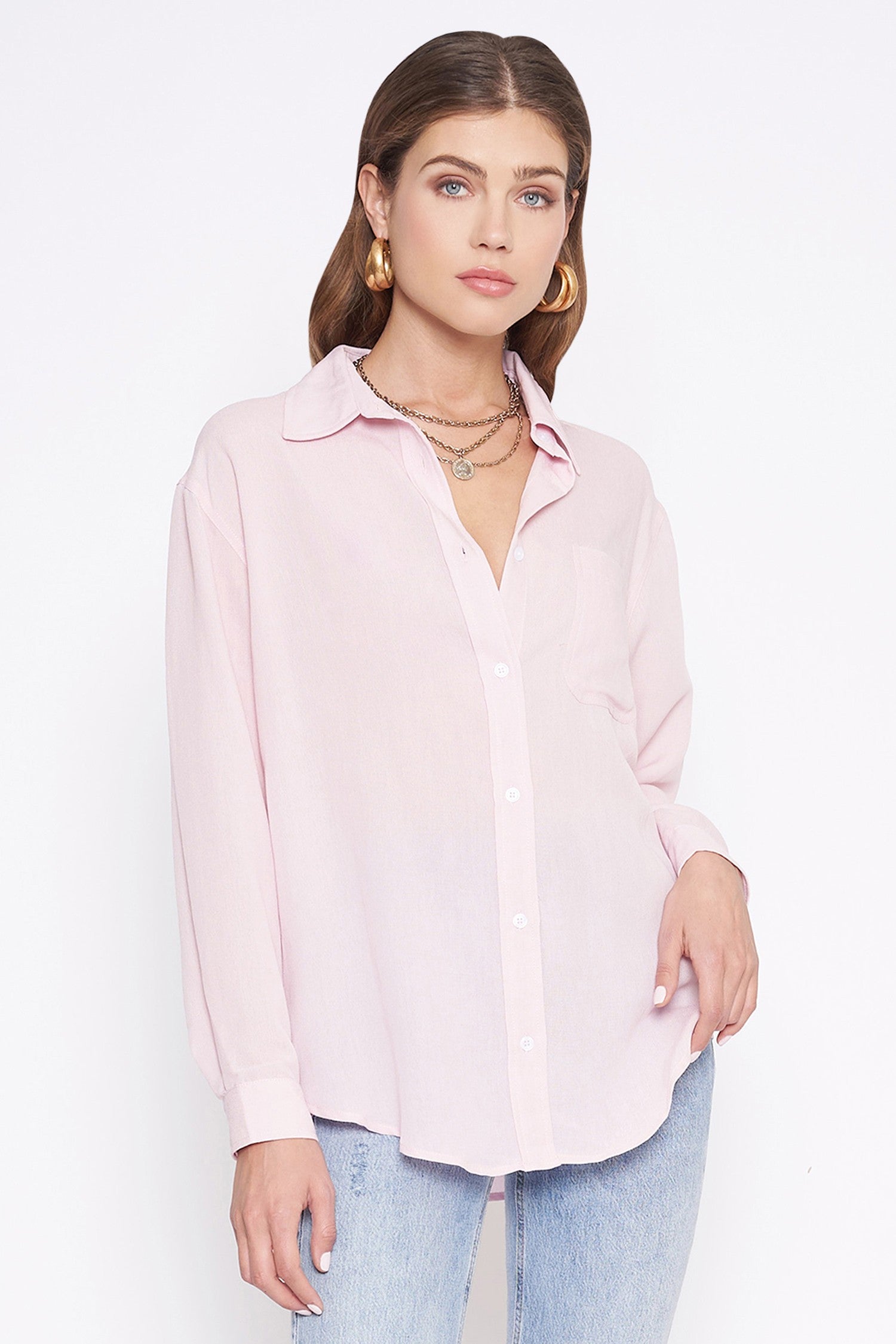 Camisa Baby Pink Kelly