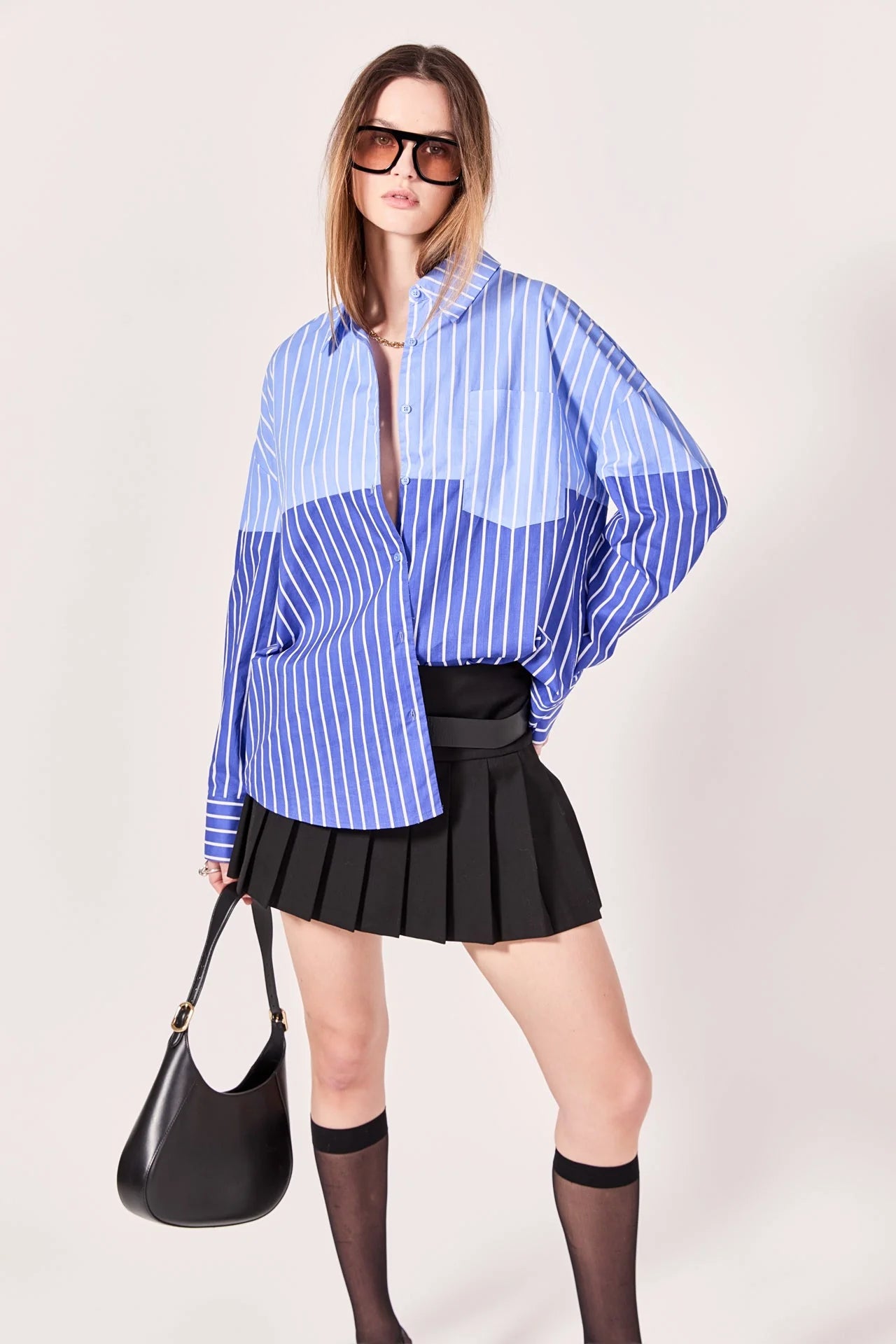 Camisa Stripes Contrast Penny