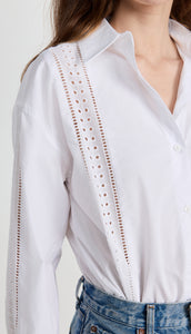 Camisa Blanca Embroidery Marlin