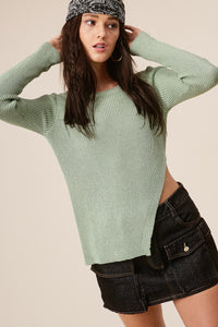 Suéter Mint Knit Side Open Juliet