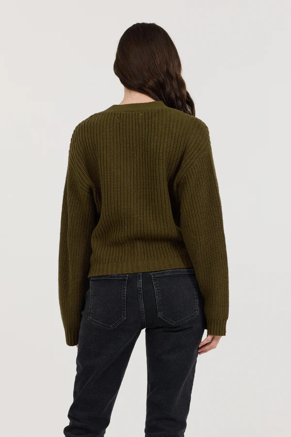 Suéter Cárdigan Knit Cargo Ellen