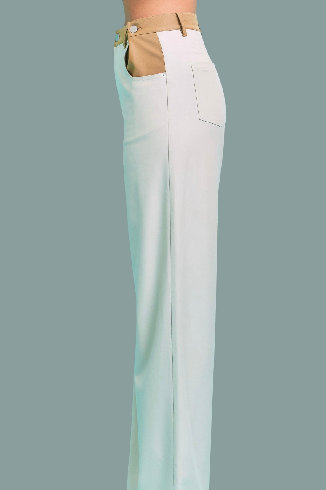 Pantalón Trouser Beige Contrast Lynn