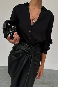 Camisa Miley Negra Neverfully