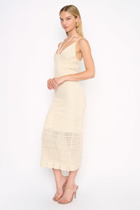 Vestido Crochet Midi Paula