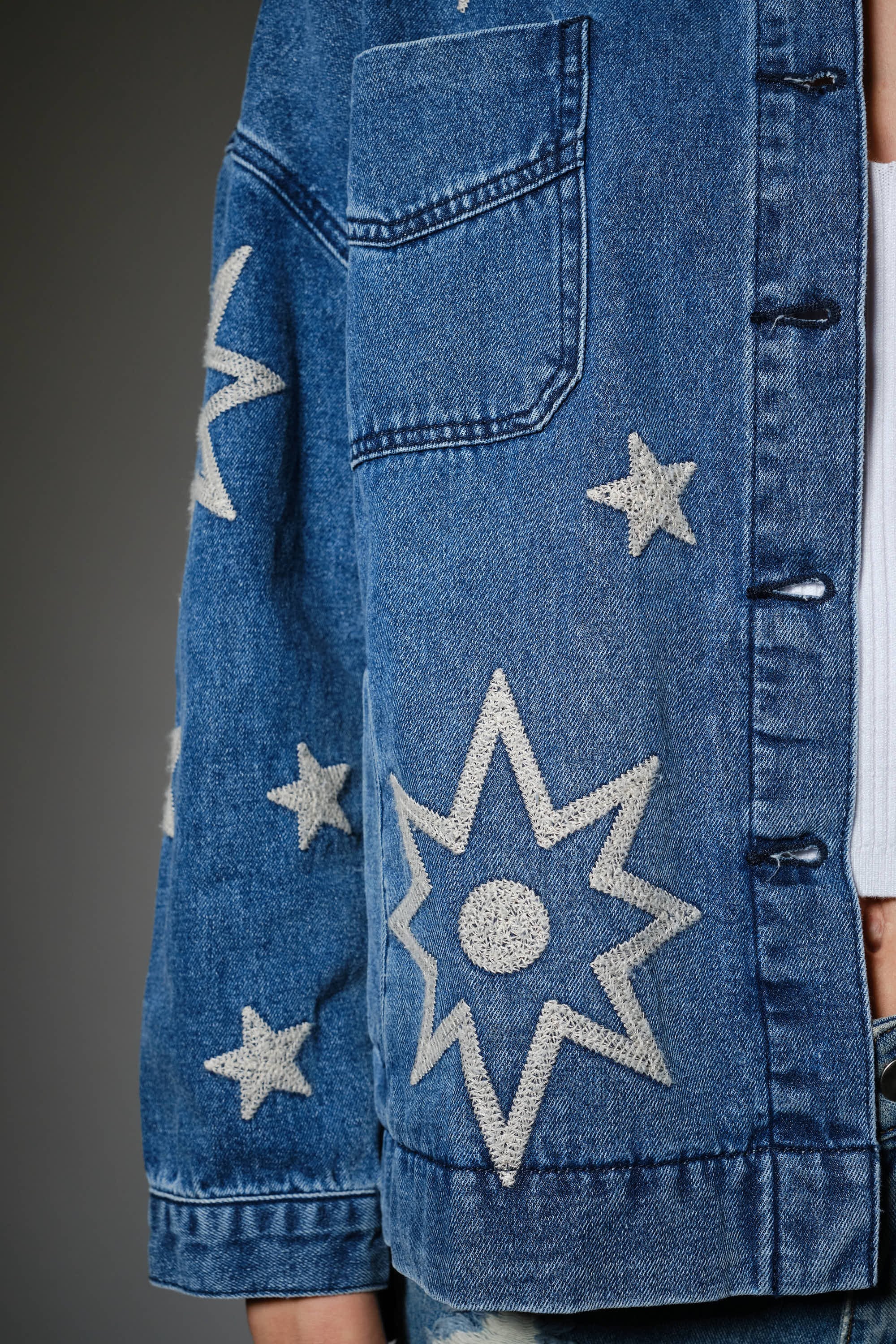 Chaqueta Denim Cosmic Lizzy