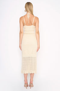 Vestido Crochet Midi Paula