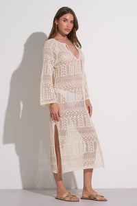 Vestido Midi Crochet Sandra