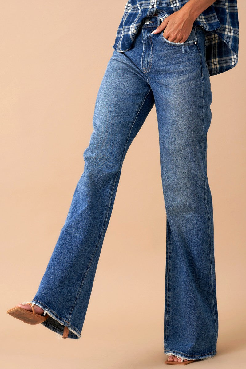 Pantalón Denim Boot Cut Alana