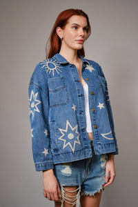 Chaqueta Denim Cosmic Lizzy