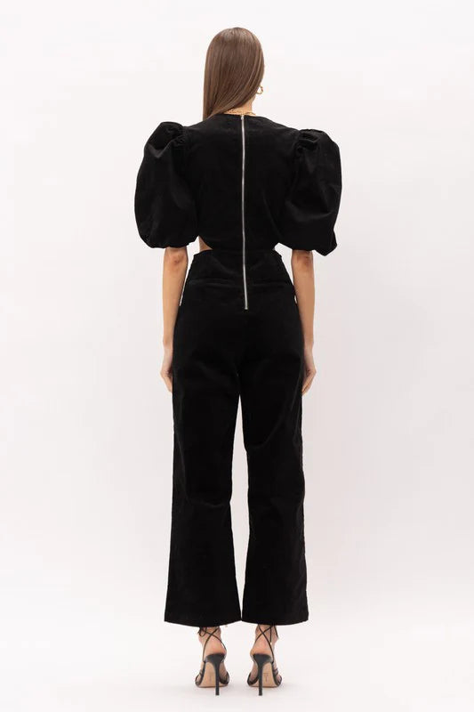 Braga Negra Cut Out Corduroy Carol
