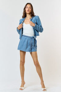 Chaqueta Denim Braided Cameron