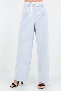 Pantalón Trouser Sky Blue Contrast