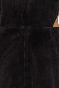 Braga Negra Cut Out Corduroy Carol