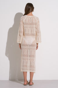 Vestido Midi Crochet Sandra