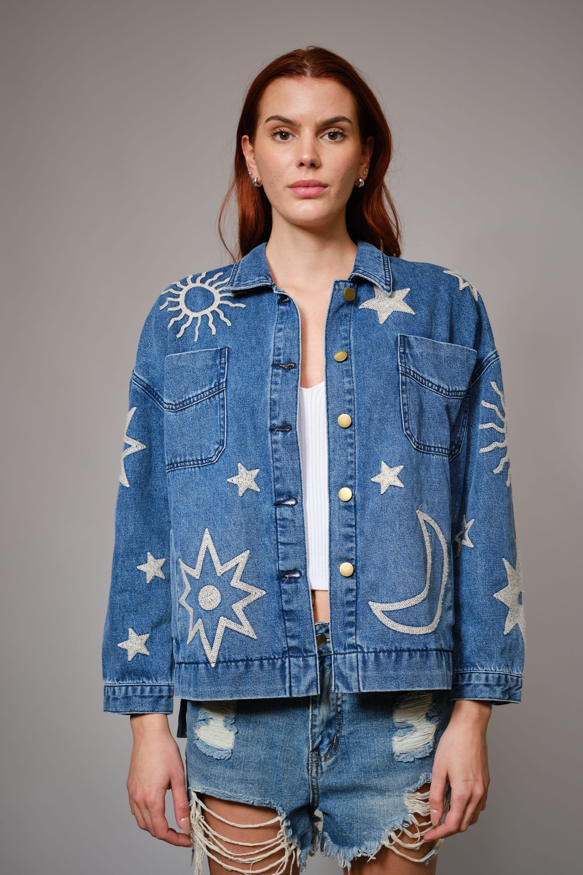 Chaqueta Denim Cosmic Lizzy