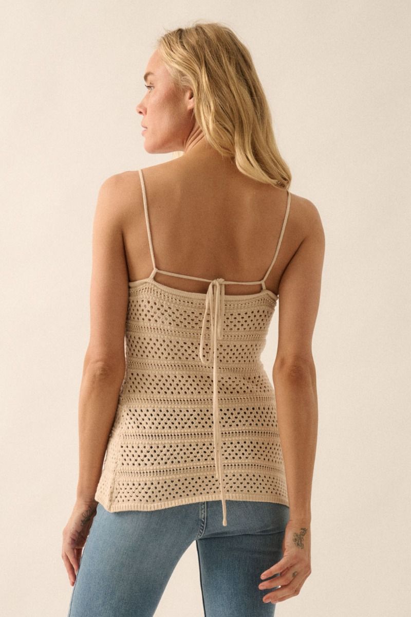 Top Crochet Button Grace