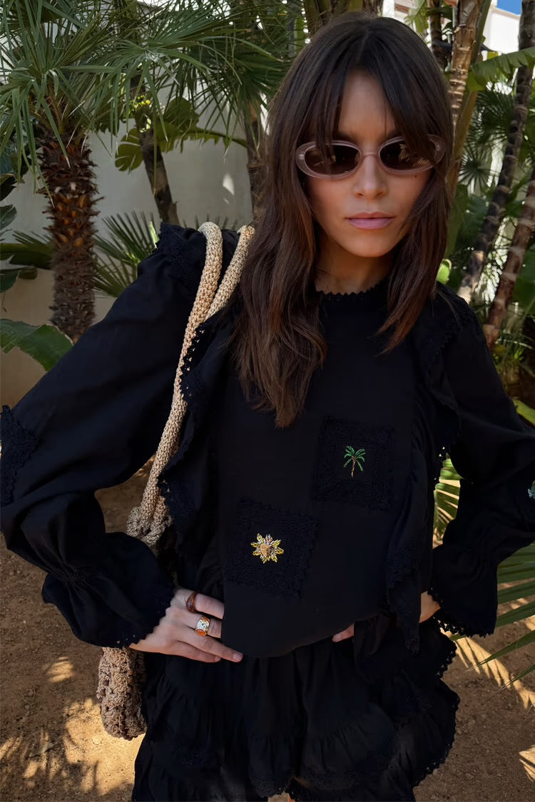 Camisa Negra Isla Neverfully