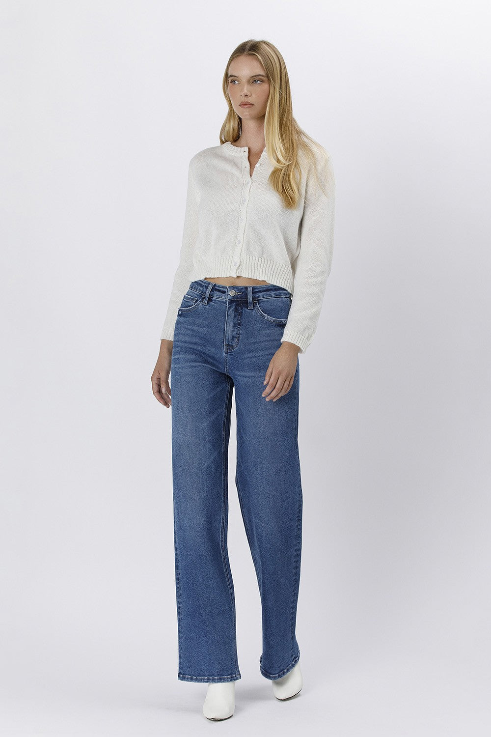 Pantalón Denim Straight Tummy Tuck Leg Renata