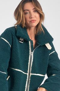 Chaqueta Abrigo Dark Green Aspen