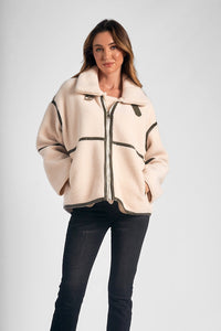 Chaqueta Abrigo Blanca Aspen