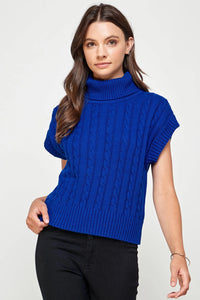 Chaleco Knit Azul FINAL SALE