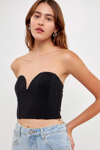 Top Corset Negro FINAL SALE